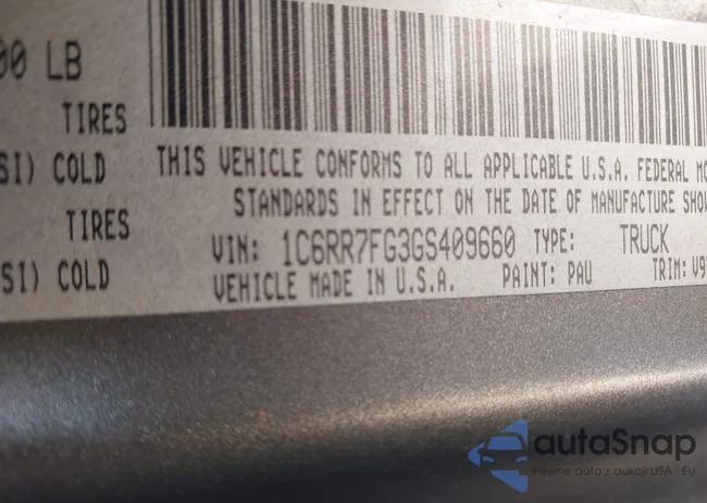 1C6RR7FG3GS409660: 42563848