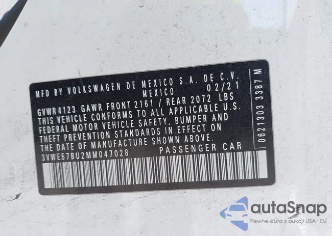 3VWE57BU2MM047028: 42563875