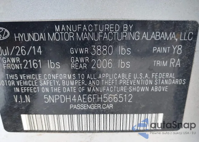 5NPDH4AE6FH566512: 42564053