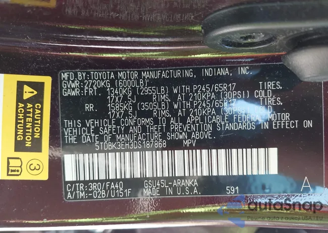 5TDBK3EH3DS187868: 42563398