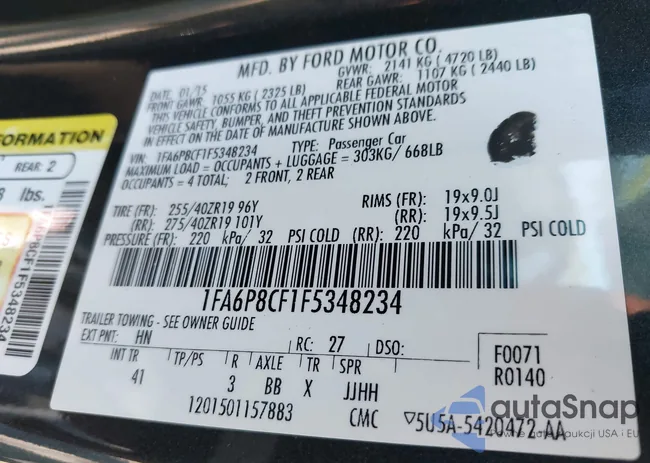 1FA6P8CF1F5348234: 42563521