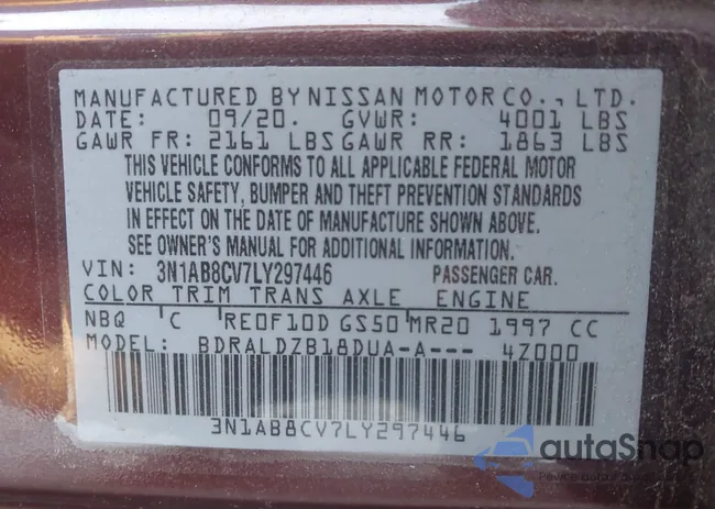 3N1AB8CV7LY297446: 42564759