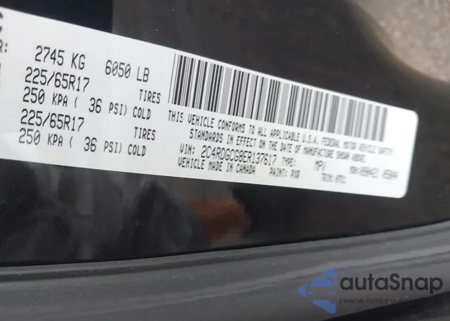 2C4RDGCG8ER137617: 42564448