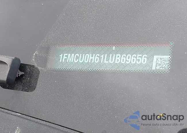 1FMCU0H61LUB69656: 42565700