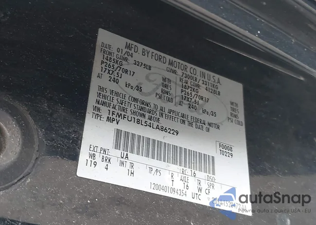 1FMFU18L54LA86229: 42566019