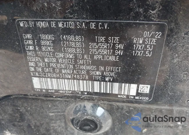 3CZRU6H31NM748378: 42566708