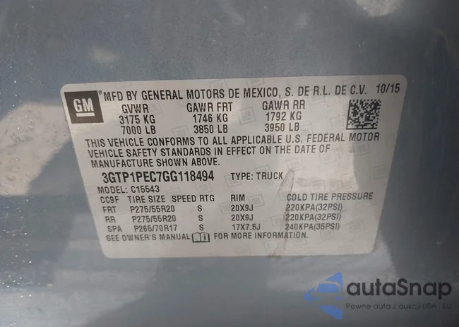 3GTP1PEC7GG118494: 42567049