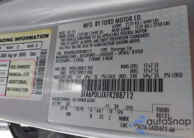 3FA6P0LUXFR288712: 42566281