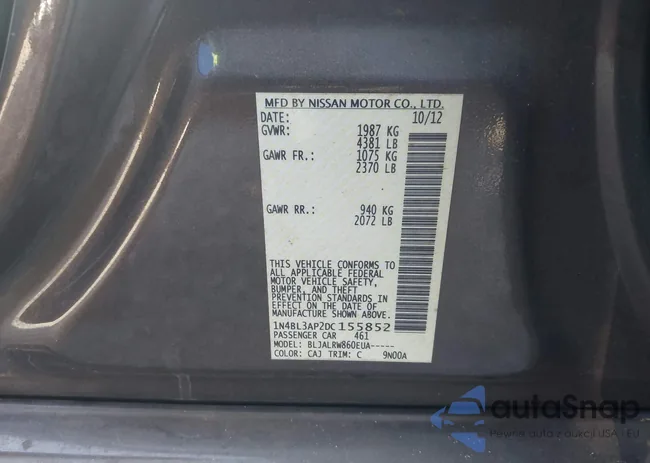 1N4BL3AP2DC155852: 42566341