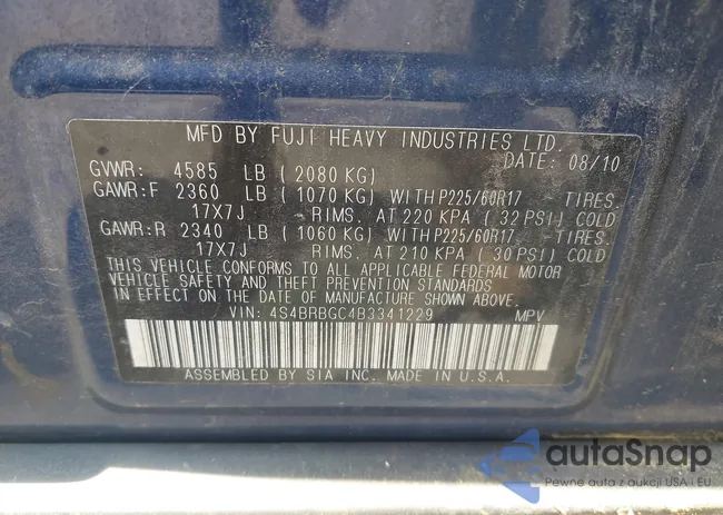 4S4BRBGC4B3341229: 42568569