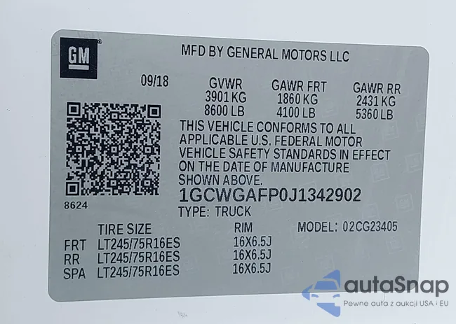 1GCWGAFP0J1342902: 42568676