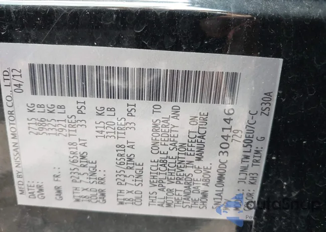 5N1AL0MM0DC304146: 42568829