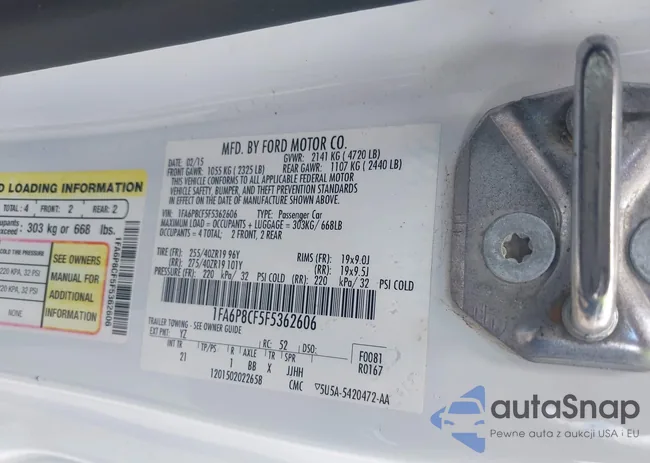 1FA6P8CF5F5362606: 42568147