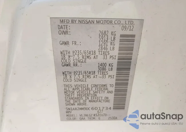 5N1AR2MM9DC601734: 42568155