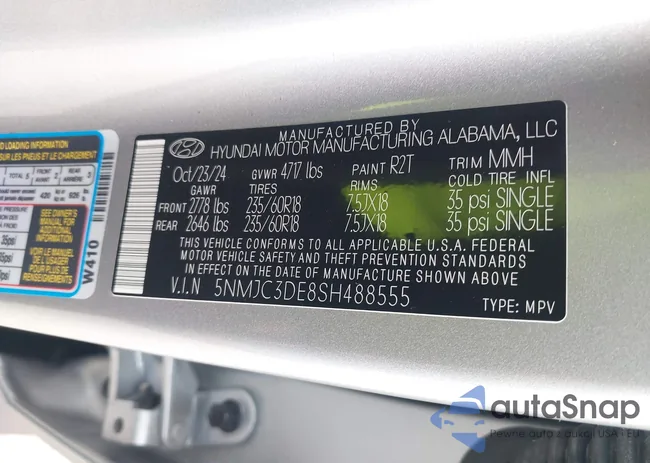 5NMJC3DE8SH488555: 42568369