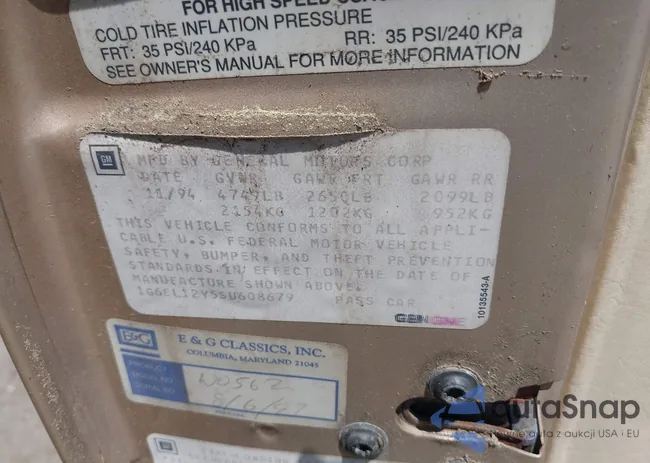 1G6EL12Y5SU608679: 42569443