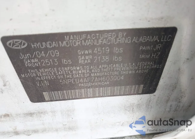 5NPEU4AF7AH603004: 42570878