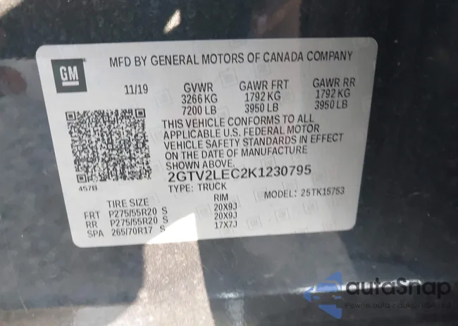 2GTV2LEC2K1230795: 42570309