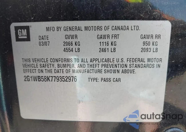 2G1WB58K779352976: 42570354