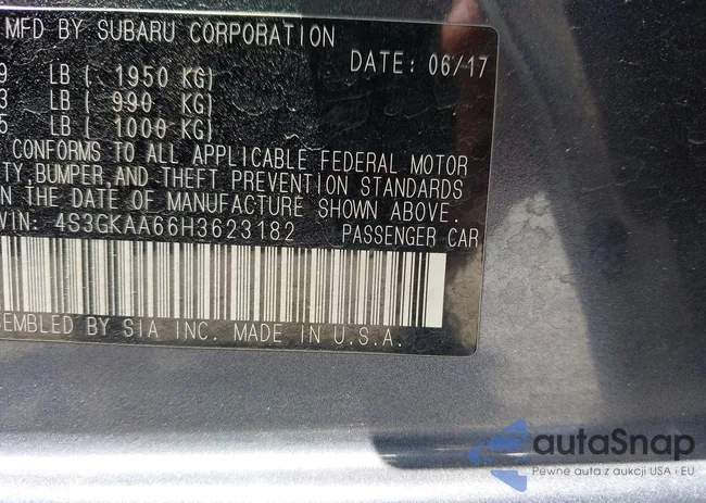 4S3GKAA66H3623182: 42571573