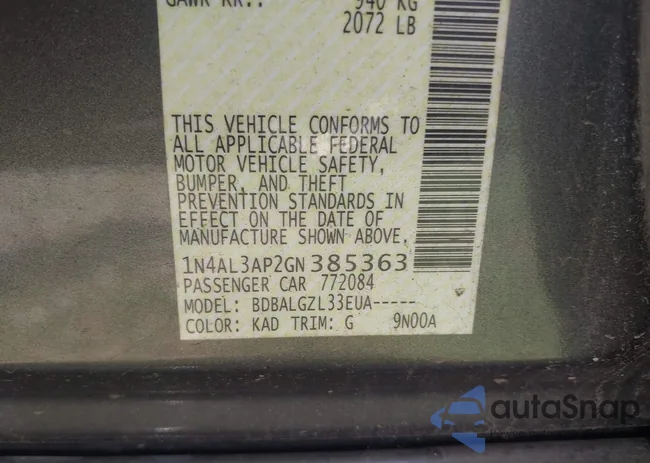 1N4AL3AP2GN385363: 42571714