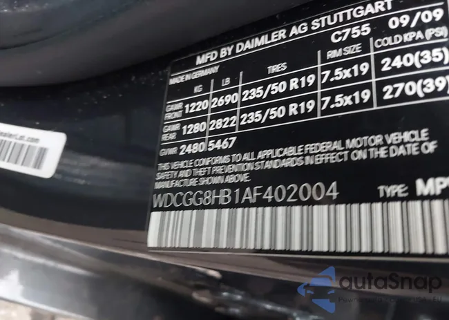 WDCGG8HB1AF402004: 42572088