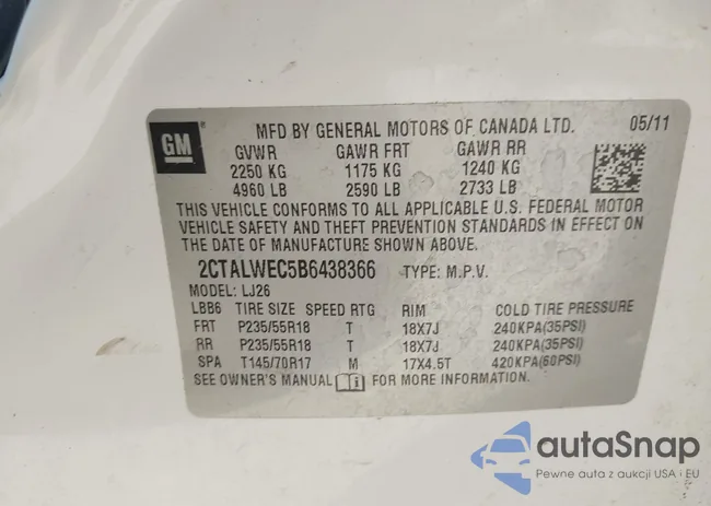 2CTALWEC5B6438366: 42571124