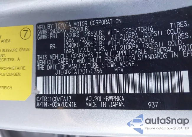 JTEGD21A170170766: 42572908