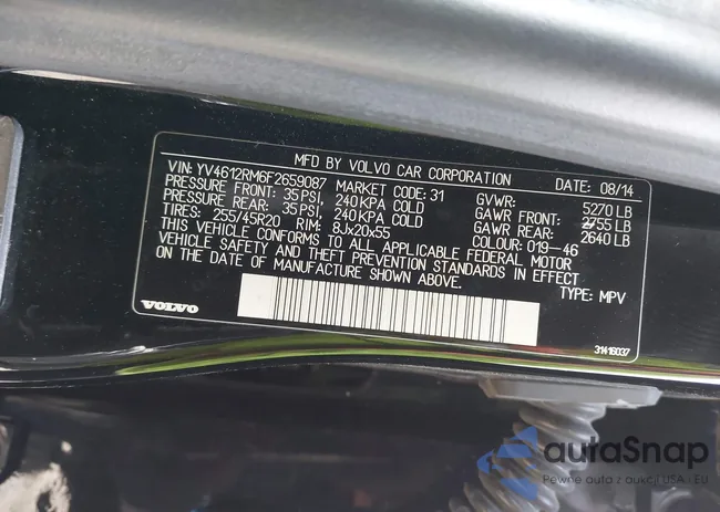 YV4612RM6F2659087: 42572914