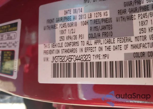 JM3TB2CA5F0448323: 42572335