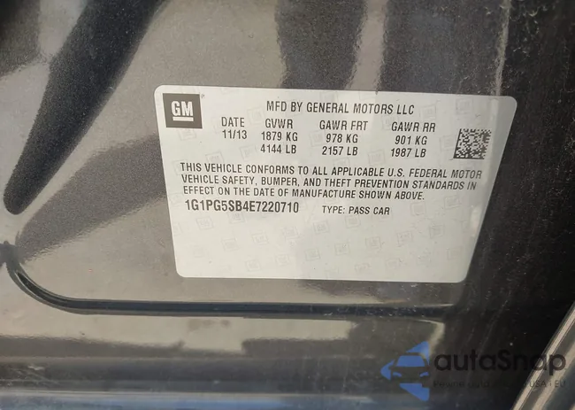 1G1PG5SB4E7220710: 42573688