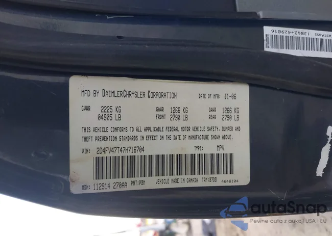 2D4FV47T47H716704: 42573751