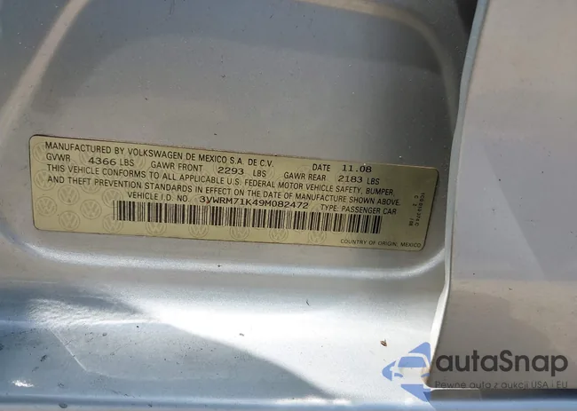 3VWRM71K49M082472: 42573853