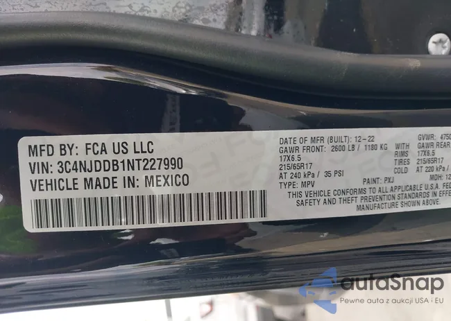 3C4NJDDB1NT227990: 42574077