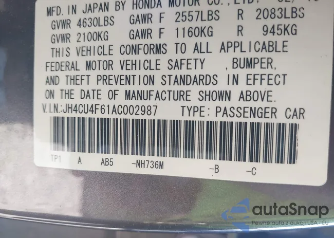 JH4CU4F61AC002987: 42573421