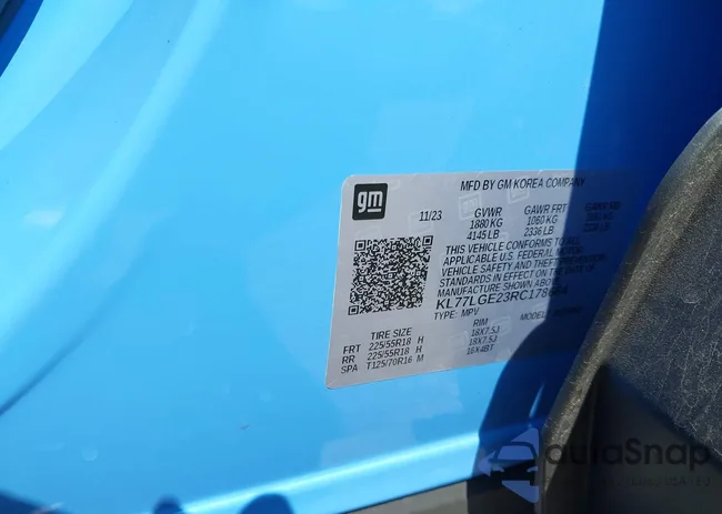 KL77LGE23RC178664: 42574715