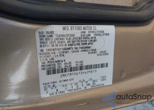 2MEFM75W73X639873: 42574881