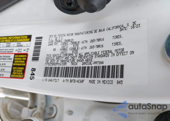 3TMDZ5BN2PM167285: 42574975