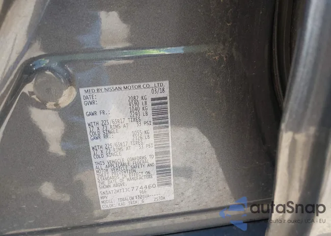 5N1AT2MT1JC774460: 42574492