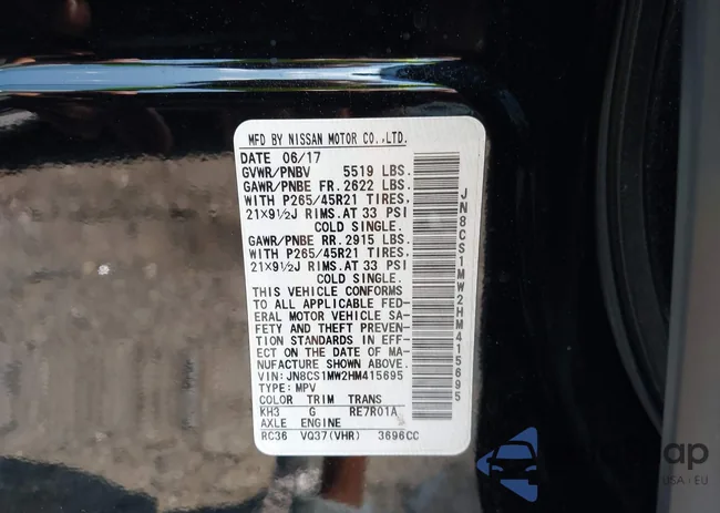 JN8CS1MW2HM415695: 42575916