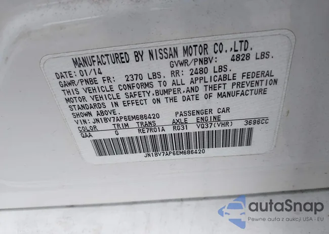 JN1BV7AP6EM686420: 42576728