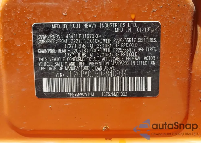 JF2GPAGC5D2840934: 42576329