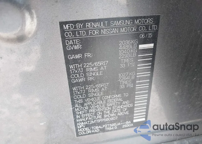 KNMAT2MT5FP580907: 42577612