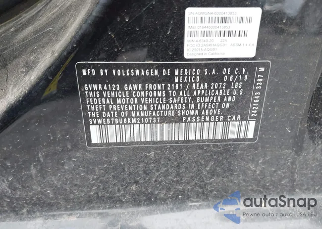 3VWEB7BU6KM210737: 42577969