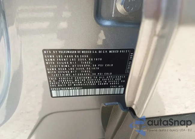 3VVAX7B25NM026641: 42577448