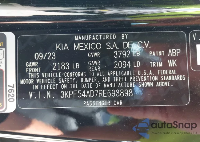 3KPF54AD7RE693898: 42578742