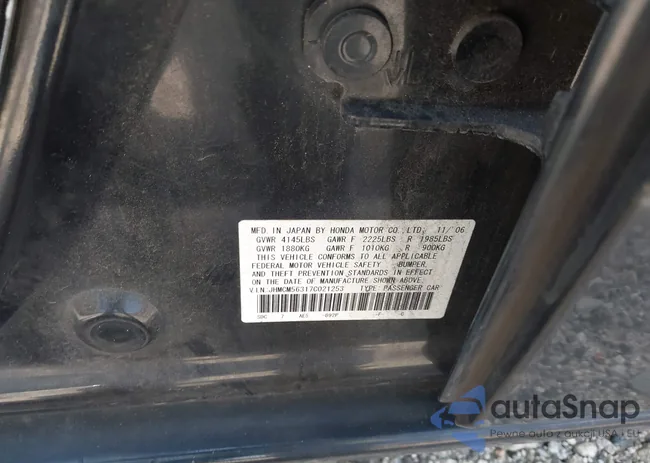 JHMCM56317C021253: 42578925