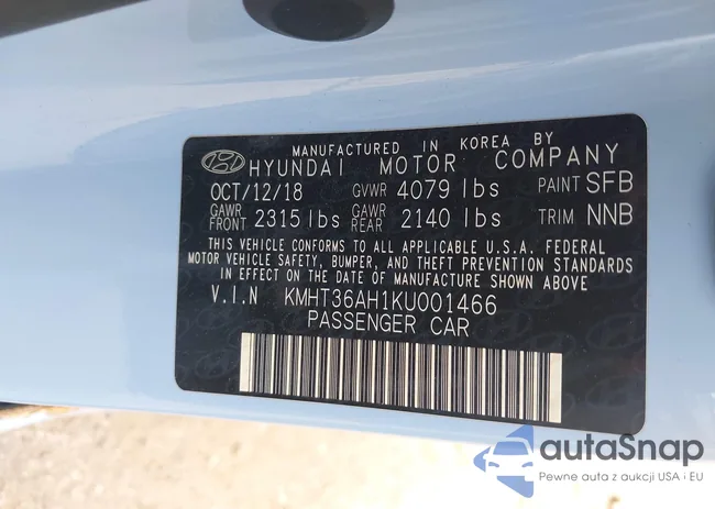 KMHT36AH1KU001466: 42578317