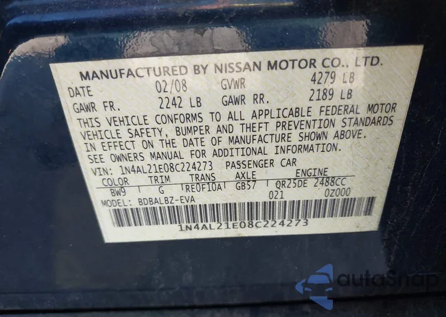 1N4AL21E08C224273: 42579693