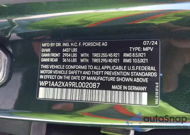 WP1AA2XA9RL002087: 42579757